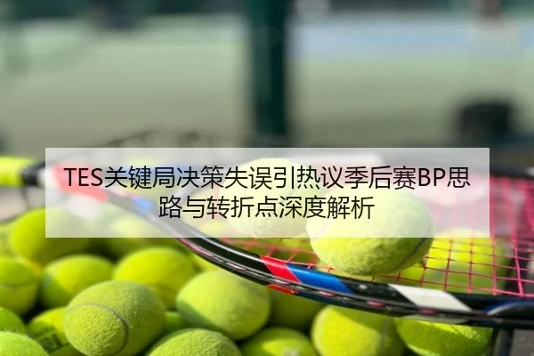 TES关键局决策失误引热议季后赛BP思路与转折点深度解析